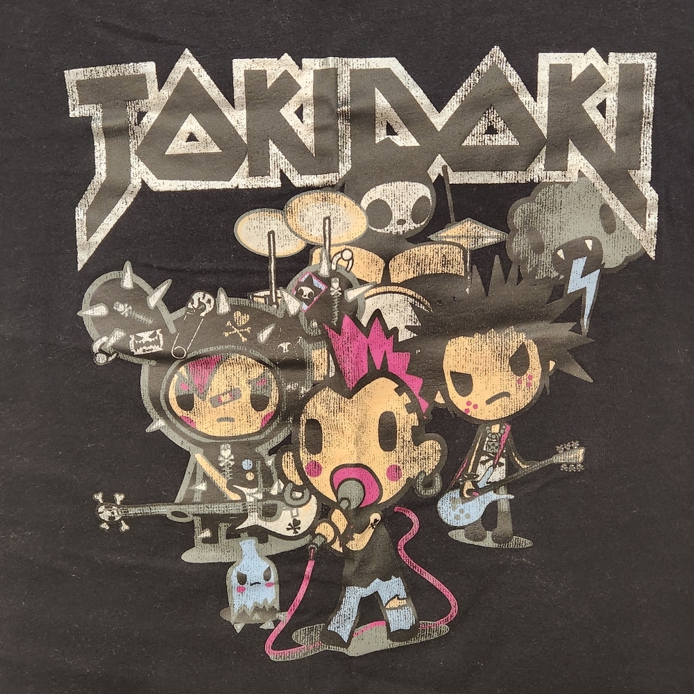 Tokidoki Scoop Neck T-shirt Sz M